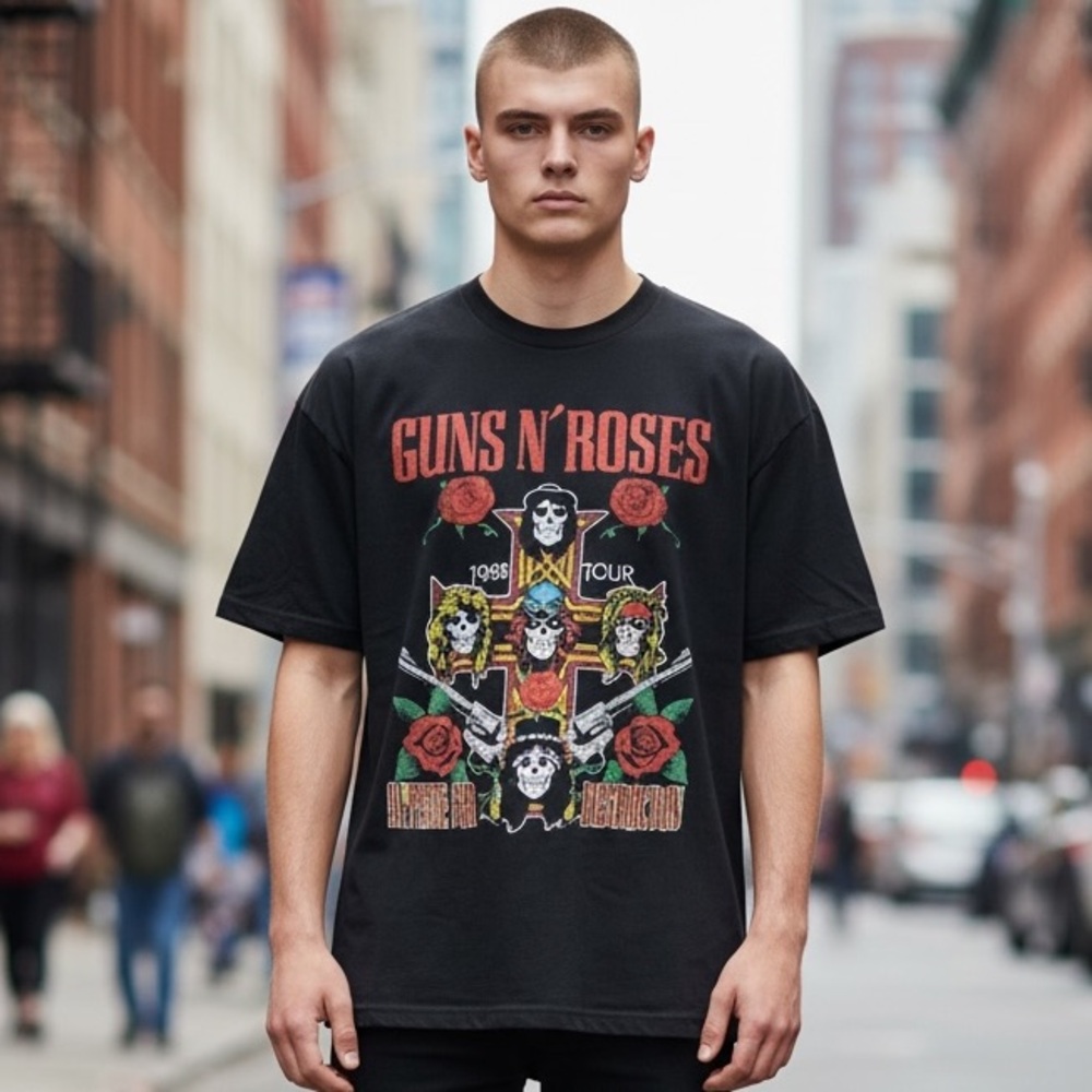 Guns‎ N’ Roses Appetite for Destruction Graphic Band Tee XXL